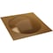Ekena Millwork 19 5/8in. W x 19 5/8in. H Sloane EnduraWall Decorative 3D Wall Panel Covers 2.67 Sq. Ft. WP20X20SNDVG - alternate 2